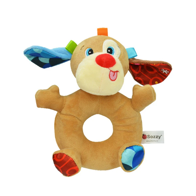 Детская погремушка Knuffel мягкая игрушка прекрасный животные мультфильм для