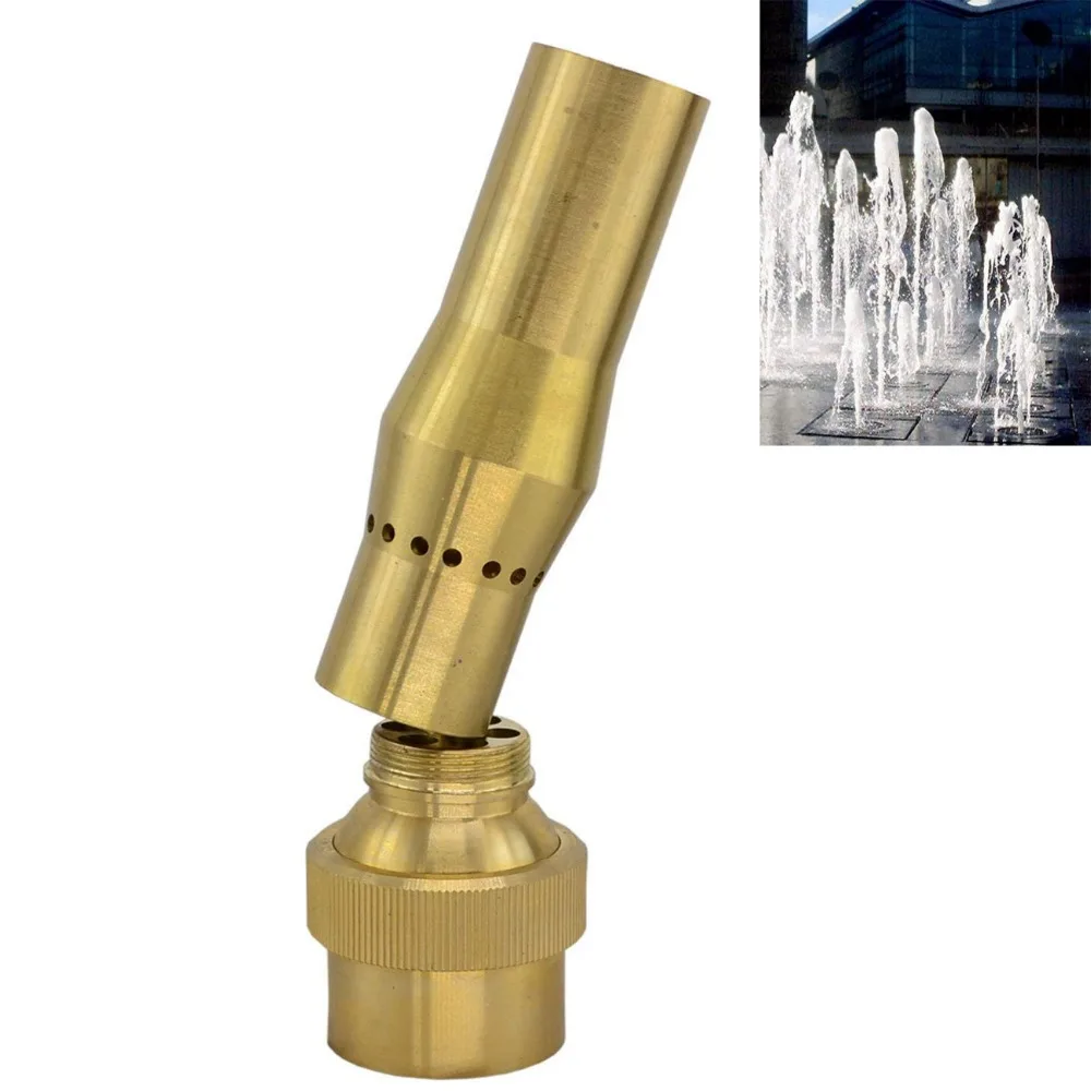 1/2 &quotлатунь Пена насос фонтана аэрированная пузырьковая насадка форсунка