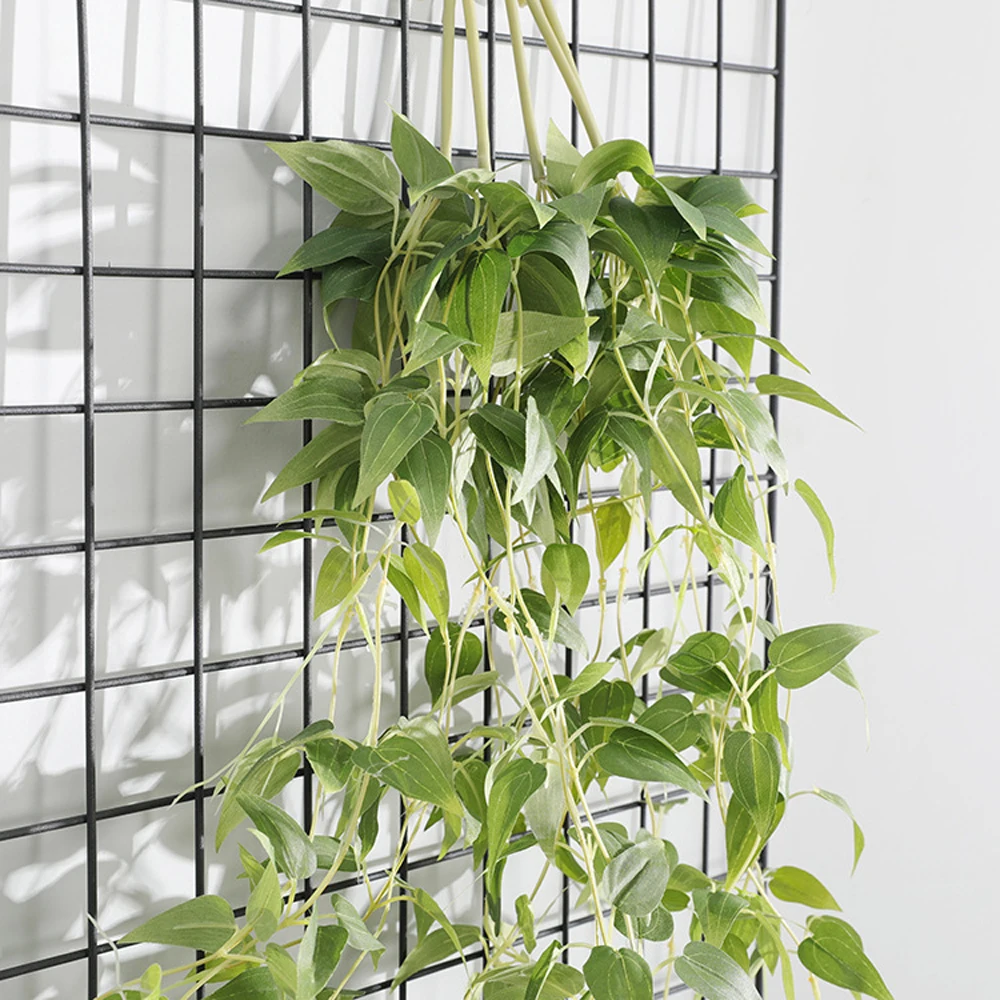 Artificial Clematis Leaf Vine Fake Weeping Plant Wall Rattan Hanging Home Decor | Дом и сад