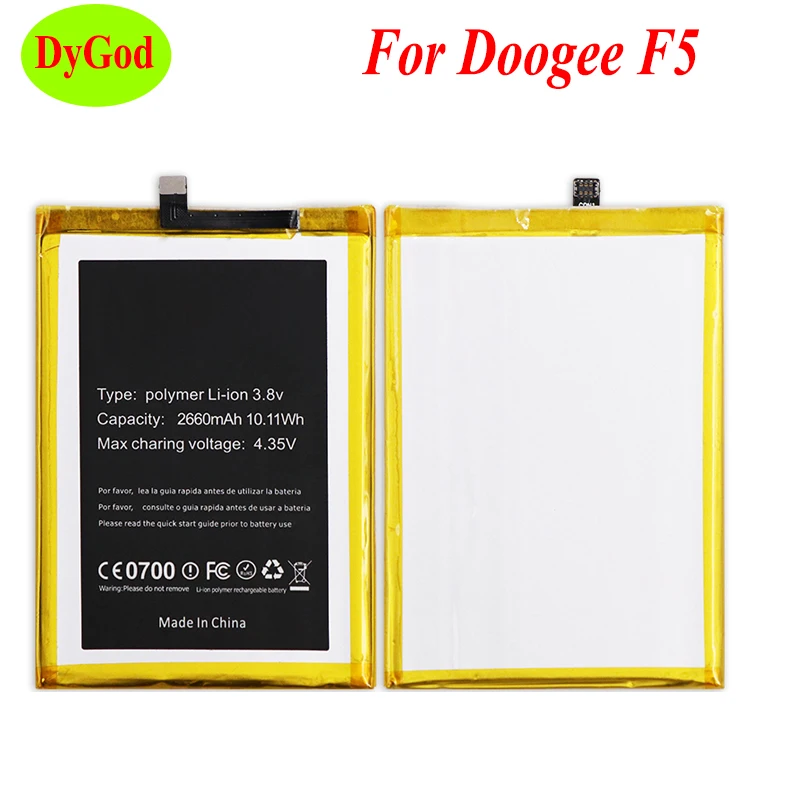 Для DOOGEE F5 батарея 2660mAh Новая аккумуляторная AKKU | Мобильные телефоны и аксессуары