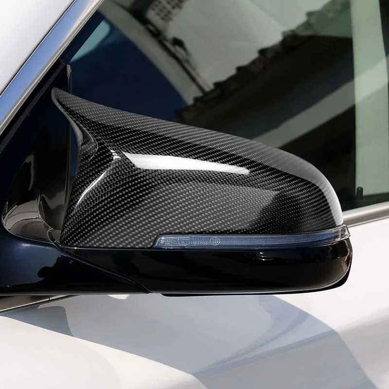 

Carbon Fiber Angle Side Rearview Mirror Cover Fit For BMW F30 Series 3 2013-2018