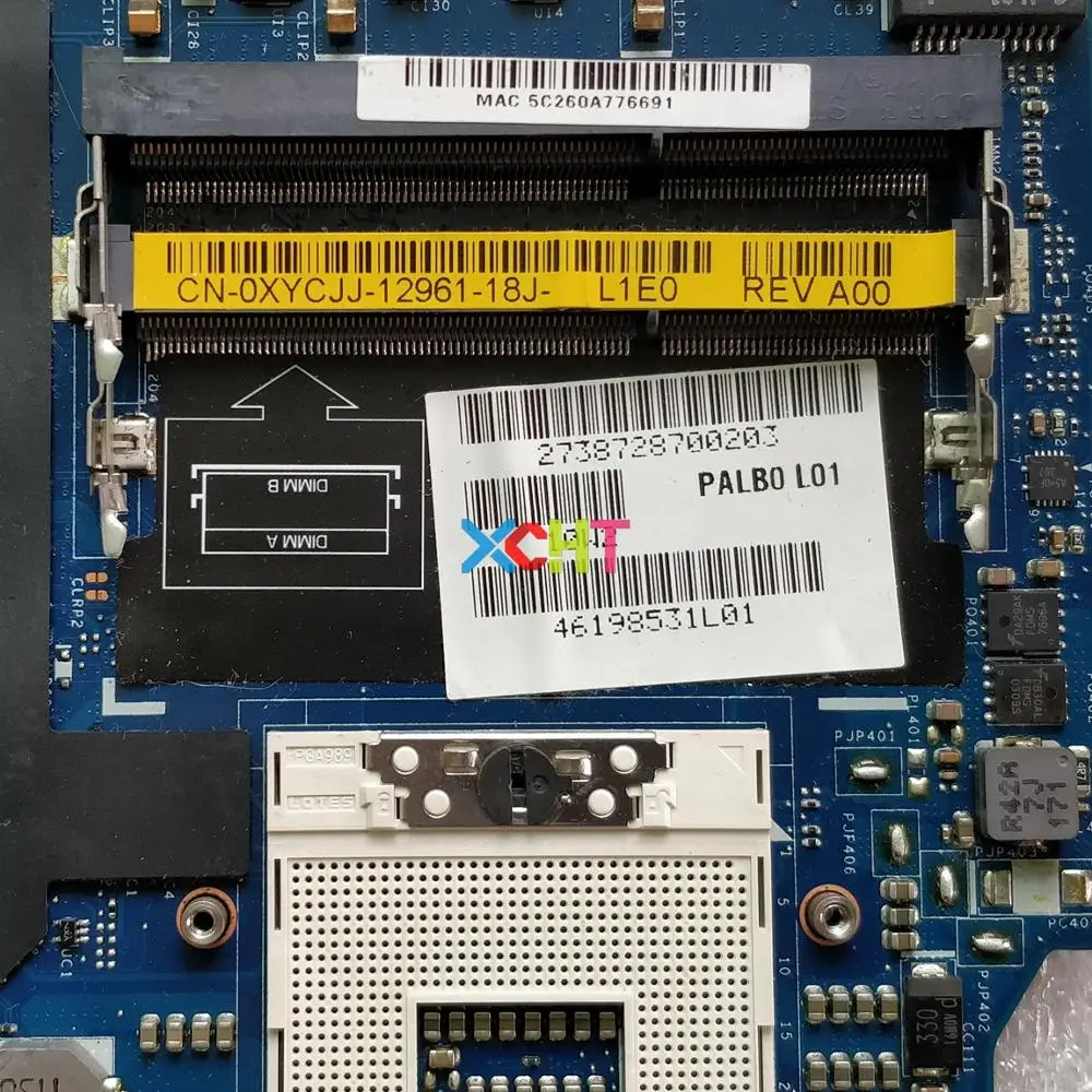 CN 0XYCJJ 0xycjj XYCJJ PALB0 LA 6801P N12E GE B A1 для Dell Alienware M14X R1 портативных ПК Тетрадь материнская