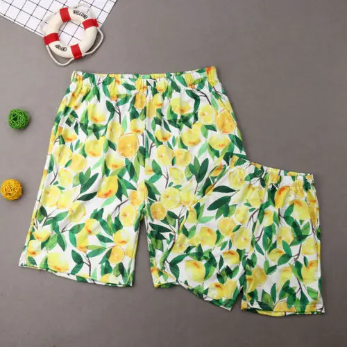 2019 Семейные одинаковые купальники Цельный купальник для матери и отца с