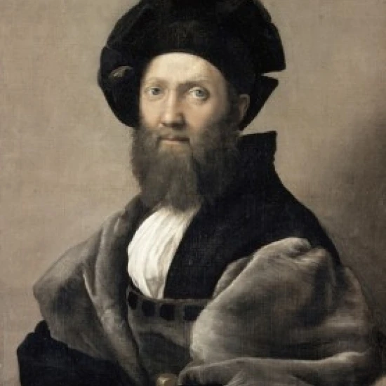 Baldassare Castiglione 1516 Raphael (1483 1520/Italian) холст масло Муза du Louvre постер с видом Парижа печать