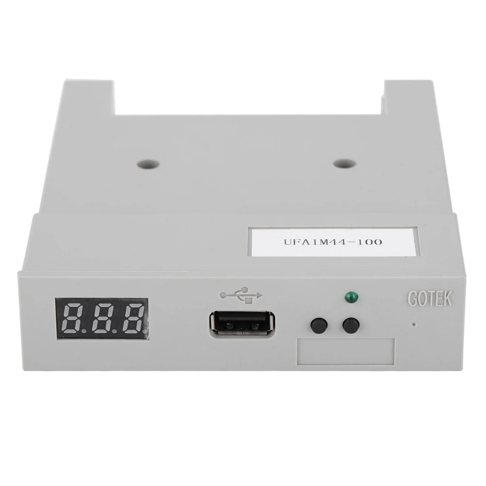 UFA1M44 100 эмулятор гибких дисков USB с гибким диском ABS серый 2019|Дисководы дисков| |