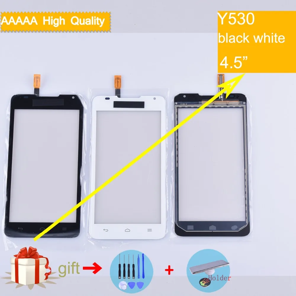 Сенсорный экран Y530 для Huawei Ascend телефон с сенсорным экраном сенсорный дигитайзер