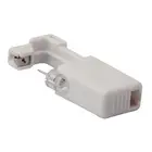 Устройство для безопасного Пирсинга Ушей и носа одноразовое, автоматический инструмент Для Пирсинга Ушей, стерильный Безель, украшение для тела с кристаллами-гвоздиками, 4 шт.