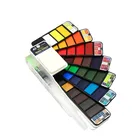 Улучшенный 18253342; однотонные сапоги до середины голени акварельные краски в наборе с водяная кисть складная дорожная