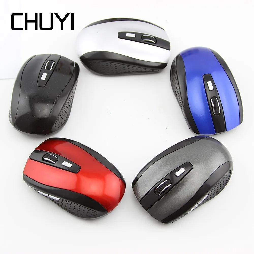 

6D 2.4GHz USB Wireless Mouse 1600 DPI Ergonomical Mice Portable Office Mause for PC Laptop Notebook Desktop