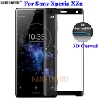Изогнутое закаленное стекло 9H премиум-класса для Sony Xperia XZ2, H8216, H8266, H8276, H8296, 5,7 дюйма, полное покрытие 3D