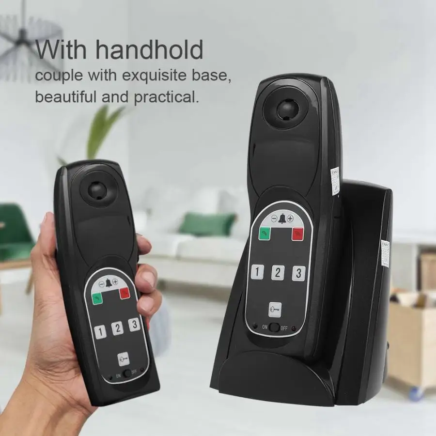 2.4G 3.5in ISM Wireless Door Bell Remote Unlock Digital Voice Intercom System intercomunicador | Безопасность и защита