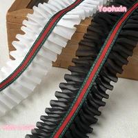 5 5cm wide popular ribbon trim skirt pleated elastic cuffs collar provide diy crafts sewing embroidery supplies lace fabric
