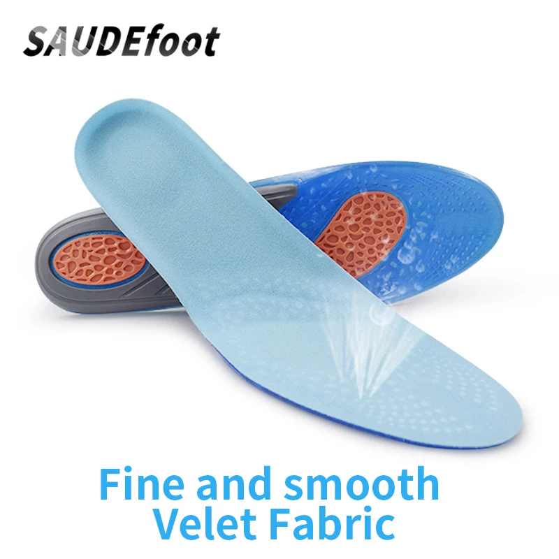 Running summer Insoles Orthopedic Heel-Deep shock absorption Arch-Reinforces arch support Triple Sport shoes Pads