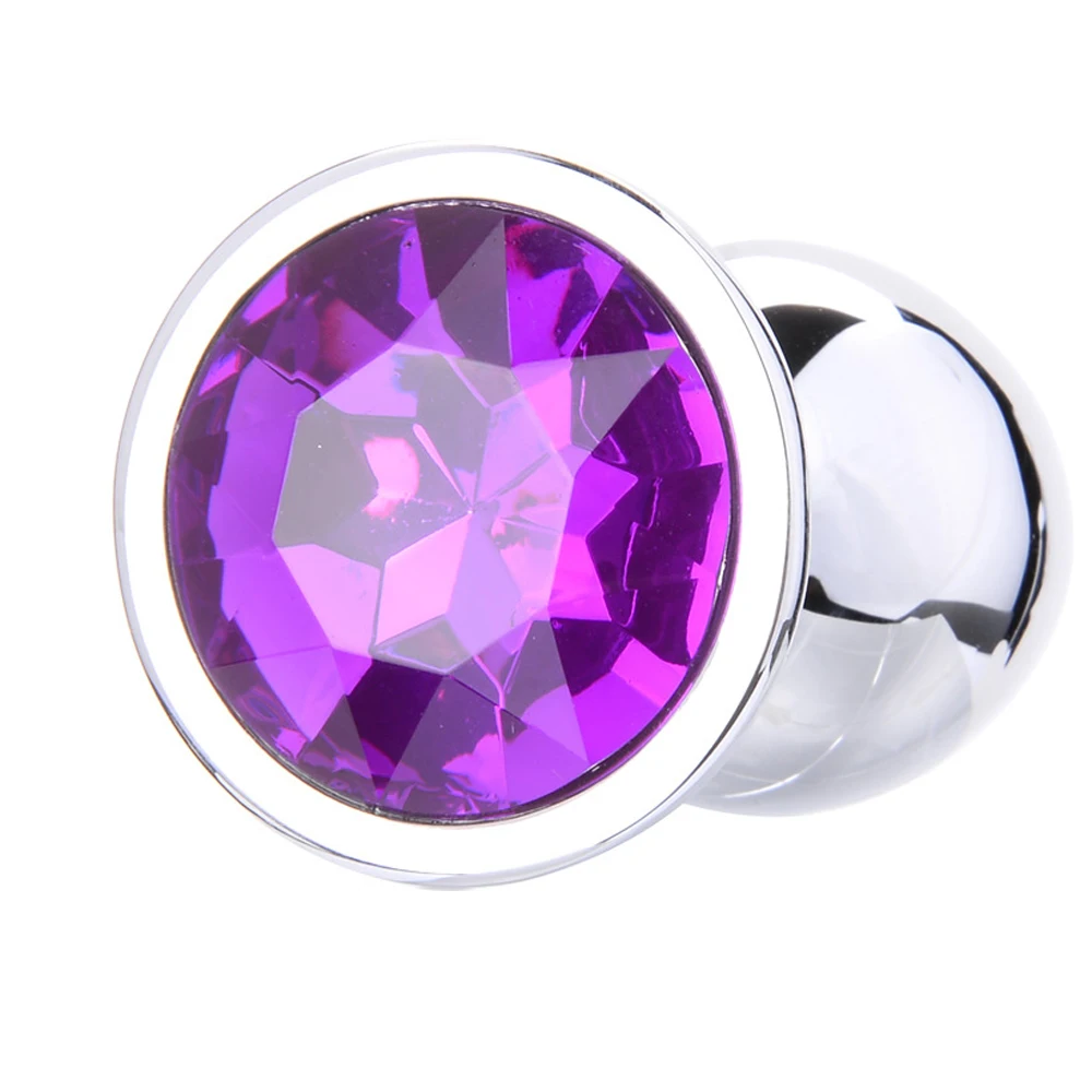 Вагинальный эротический массажер из нержавеющей стали Анальная пробка вибратор