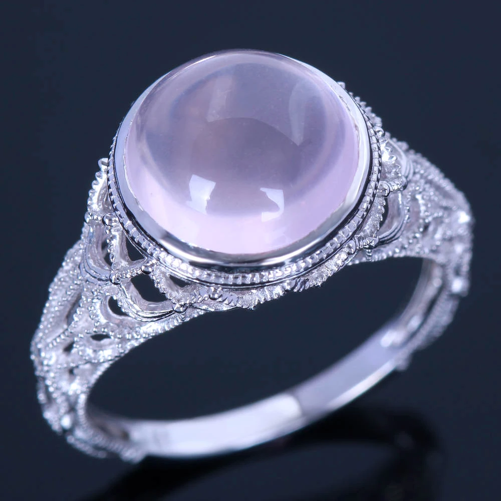 Винтажное Ювелирное кольцо из стерлингового серебра 925 пробы 10 мм 4 88ct 100%