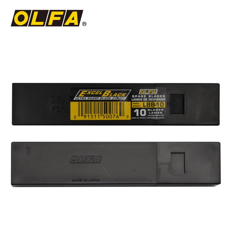OLFA Япония импортировала LBB-10/50 черный большой 18 мм sharp лезвие на замену | Дом и сад