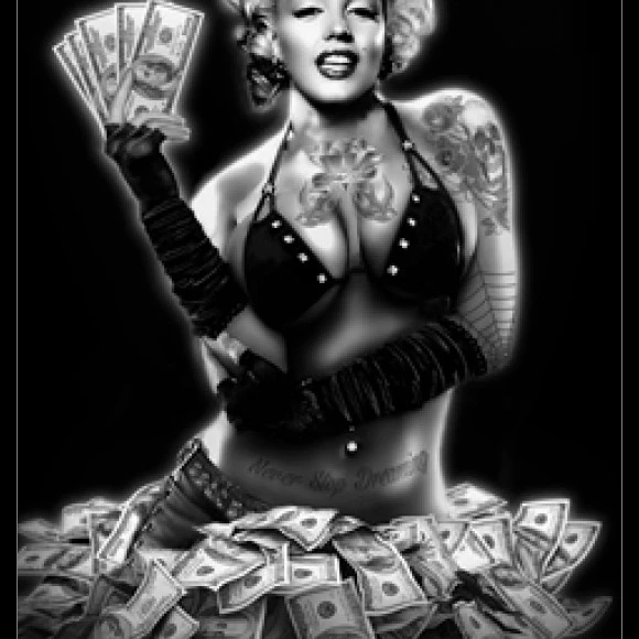 Money Shot Laminated &amp Framed Poster (24 X 36) |