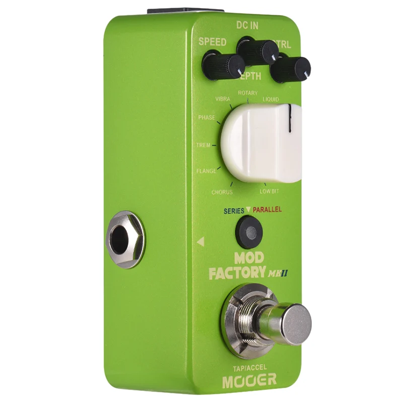 MOOER Mod Factory Mkii мультимодуляционный Эффект педали 11 эффект модуляции Tap Tempo True Bypass