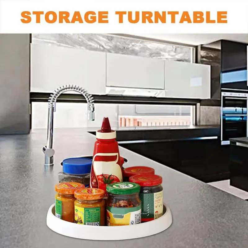 1 шт. вращающийся нескользящий шкаф для хранения прочный ящик мелочей органайзер