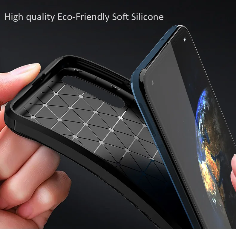 COCOSE чехол из углеродного волокна для Huawei Magic 2 силиконовый матовый защитный ТПУ