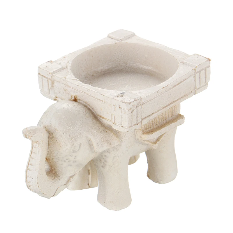 Mrosaa полимерные держатели для свечей с изображением слона птицы 3 мм подсвечник