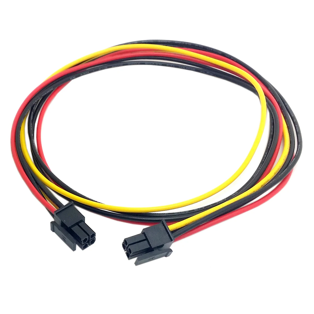 Кабель питания Cablecc CY 60 см ATX Molex Micro Fit 4 контактный штекер штекер|cable pro|cable limiterconnector