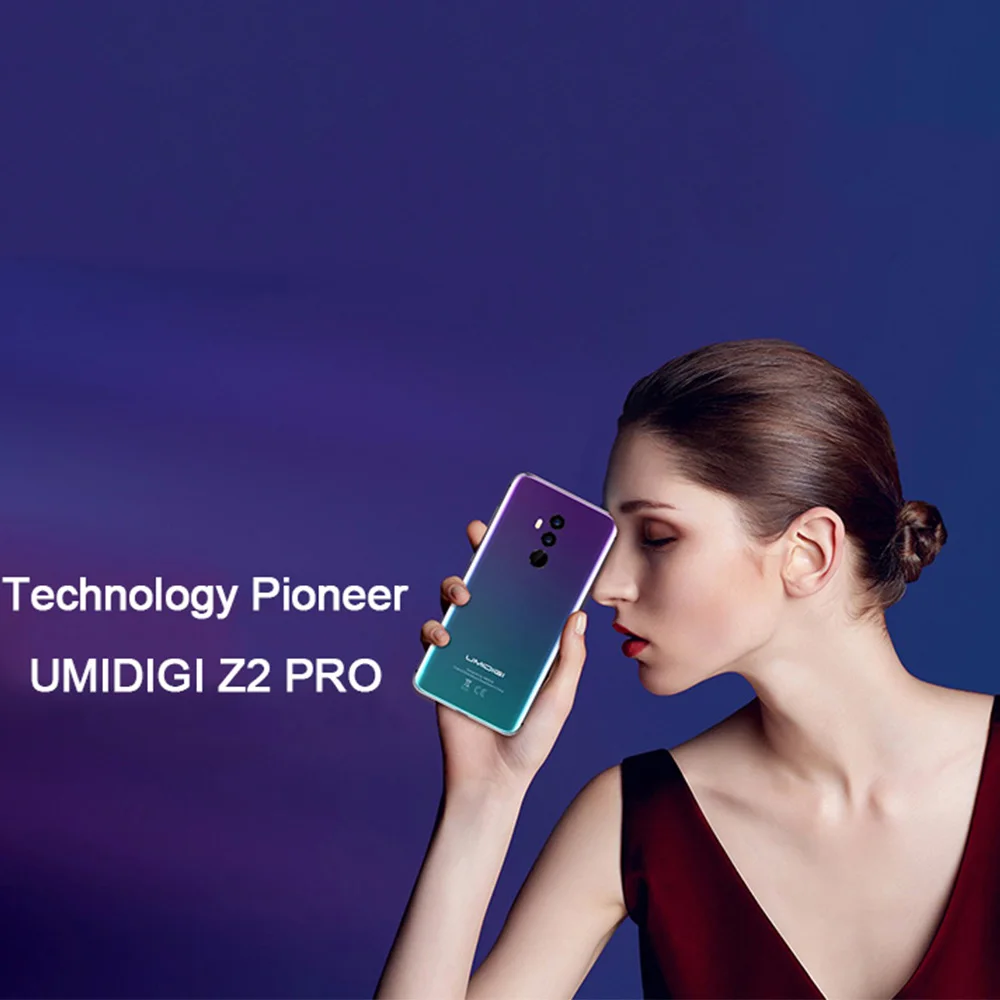 UMIDIGI Z2 PRO 4G смартфон Face ID 6 2 &quotAndroid 8 1 Helio P60 Восьмиядерный ГБ + 128 GB 16.0MP 8.0MP Quad камер