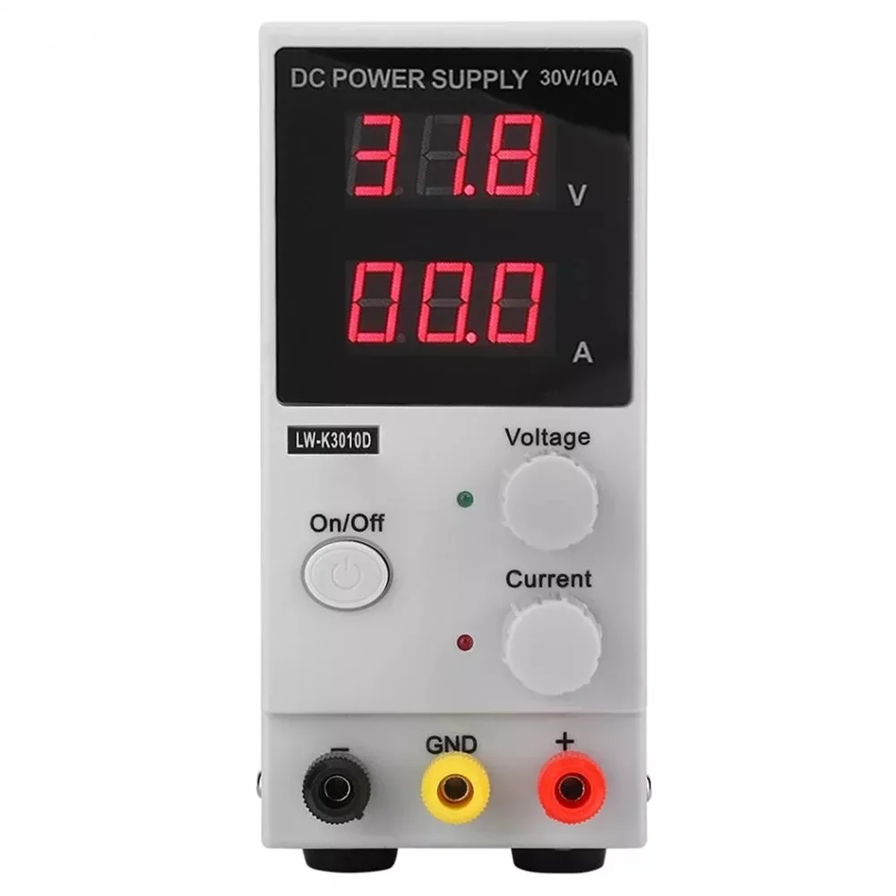 

Регулируемый светодиодный источник питания с цифровым дисплеем, 110 В/220 В, 30 в, 10 А