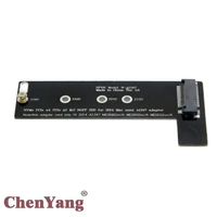 chenyang m 2 ngff m key nvme ssd convertor card for 2014 mini a1347 megen2 megem2 megeq2