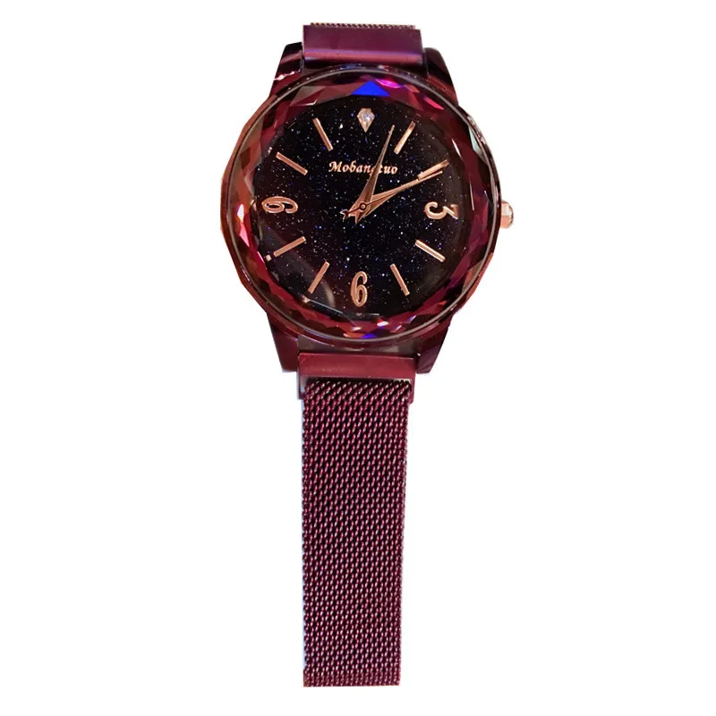 Часы женские кварцевые в Корейском стиле изящные модные наручные с магнитным