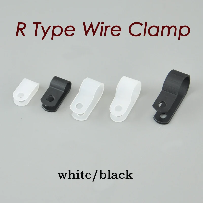200 шт. зажимы для кабелей 30 мм 3/2 дюйма|cable clip|clamp cablecable clamp |
