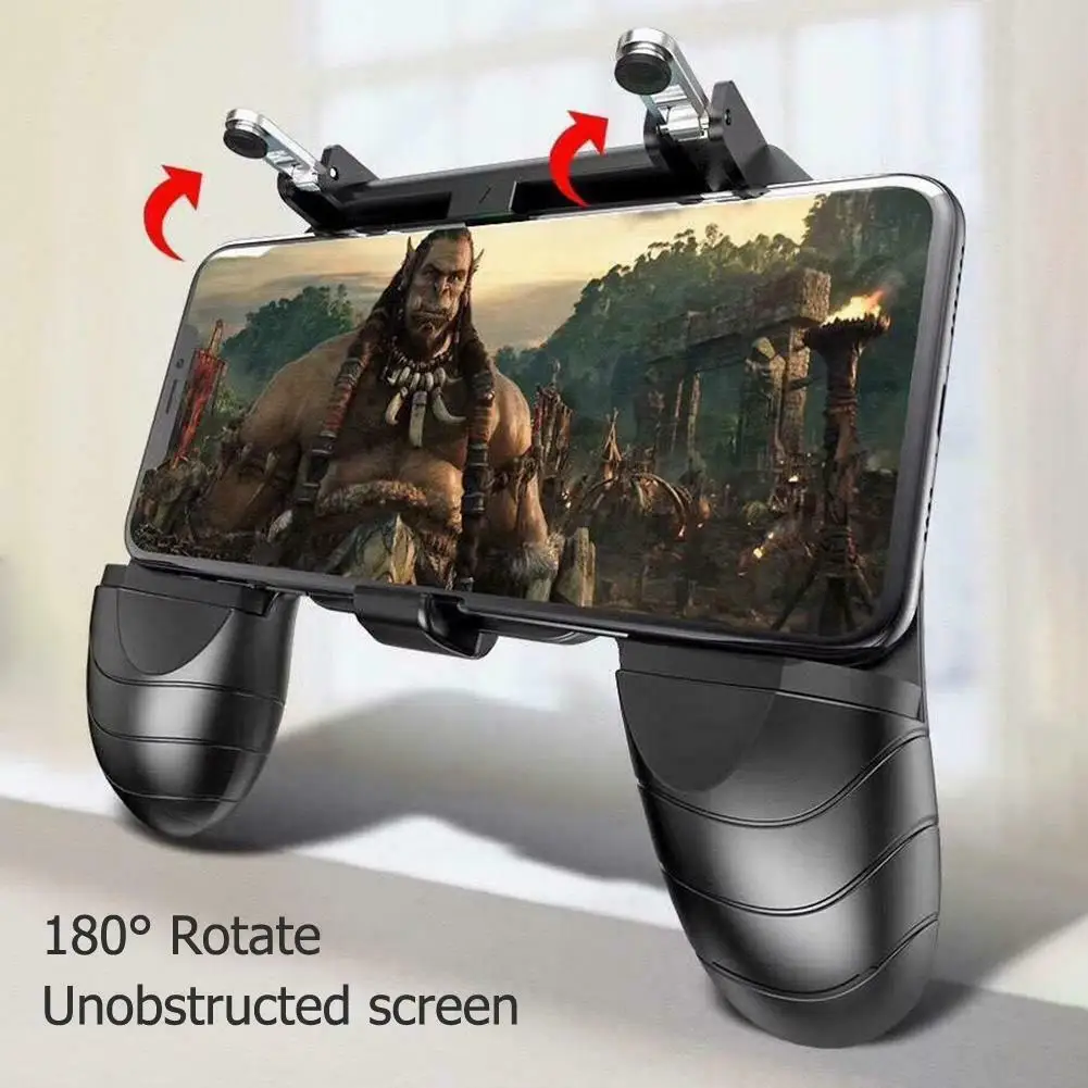 W18 смартфон игровой триггер для Pubg геймпад Кнопка огня ручка набор|Геймпады| |
