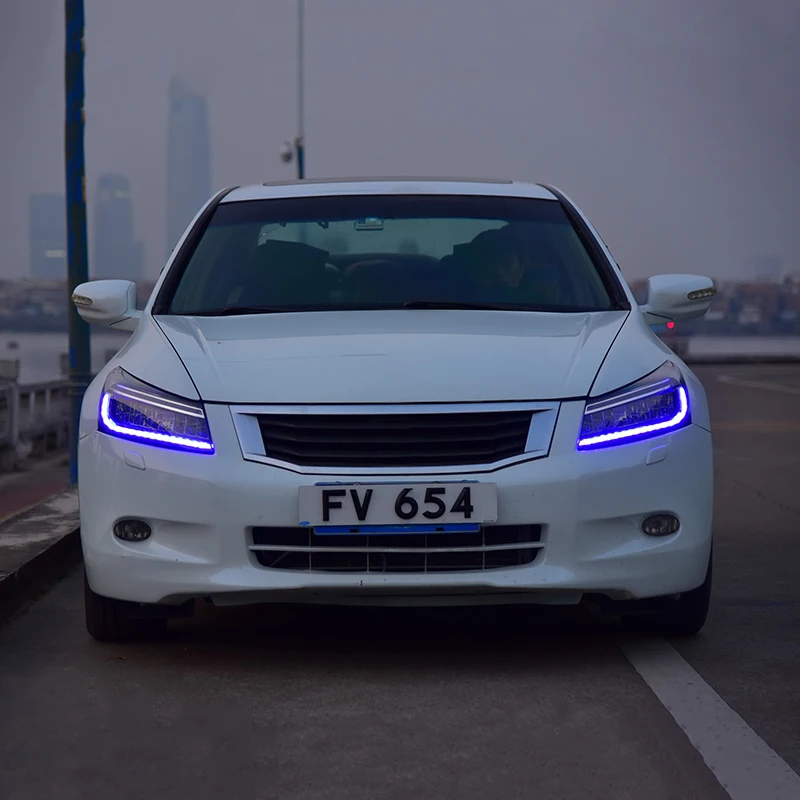 Головной светильник в сборе для Honda Accord 2008-2012 полный светодиодный источник