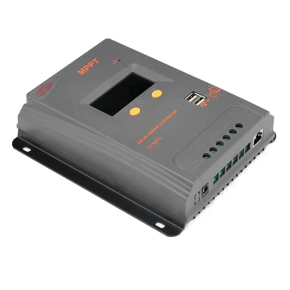 CPK 2420 20A MPPT LCD солнечная панель зарядка USB контроллер регулятор батареи Поддержка