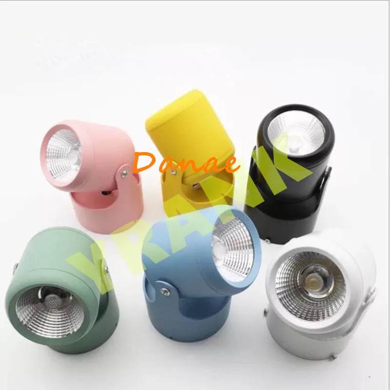 Поверхностный монтаж 15 Вт 20 COB светодиодный светильник с регулируемой яркостью