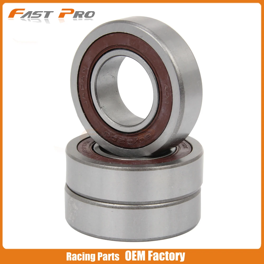 Motorcycle 3pcs Rear Hub Steering Roller Bearings For SUZUKI RM125 RM250 RM 125 250 00 01 02 03 04 05 06 07 08 2000 2001-2008 | Автомобили