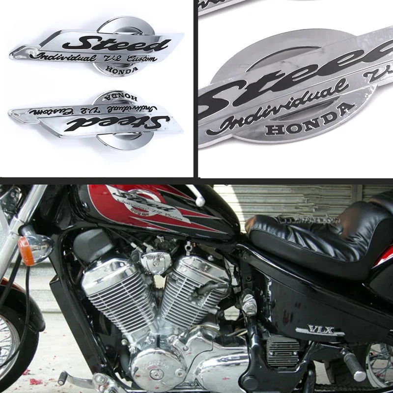 Бензобак Мотоцикла эмблема стикер значок наклейка для тени конь VLX400 600|Наклейки и