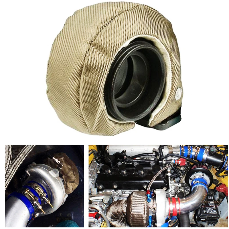 

T3 T25 T28 GT35 Titanium Turbo/Turbo charger Heat Shield Blanket Cover Wrap