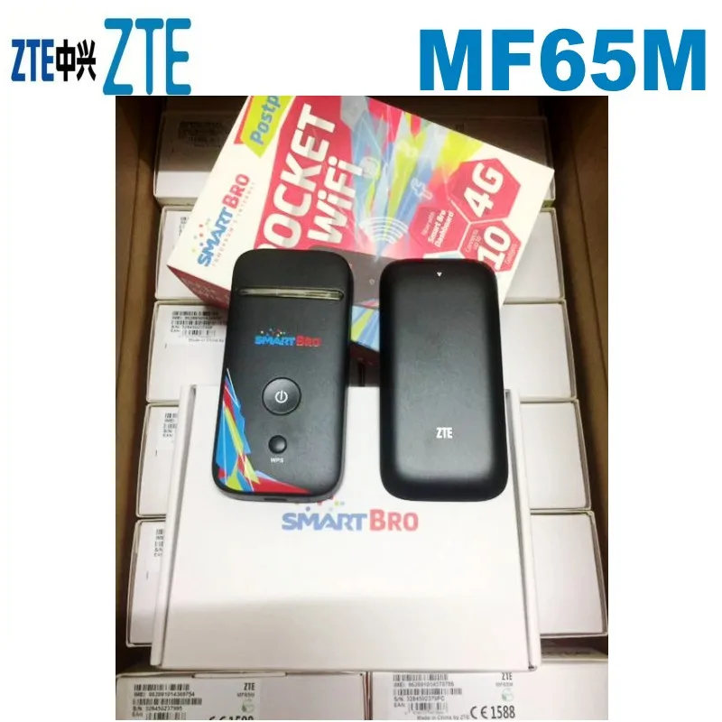 Лот из 100 шт разблокированный ZTE MF65m 3G беспроводной маршрутизатор Мобильная точка