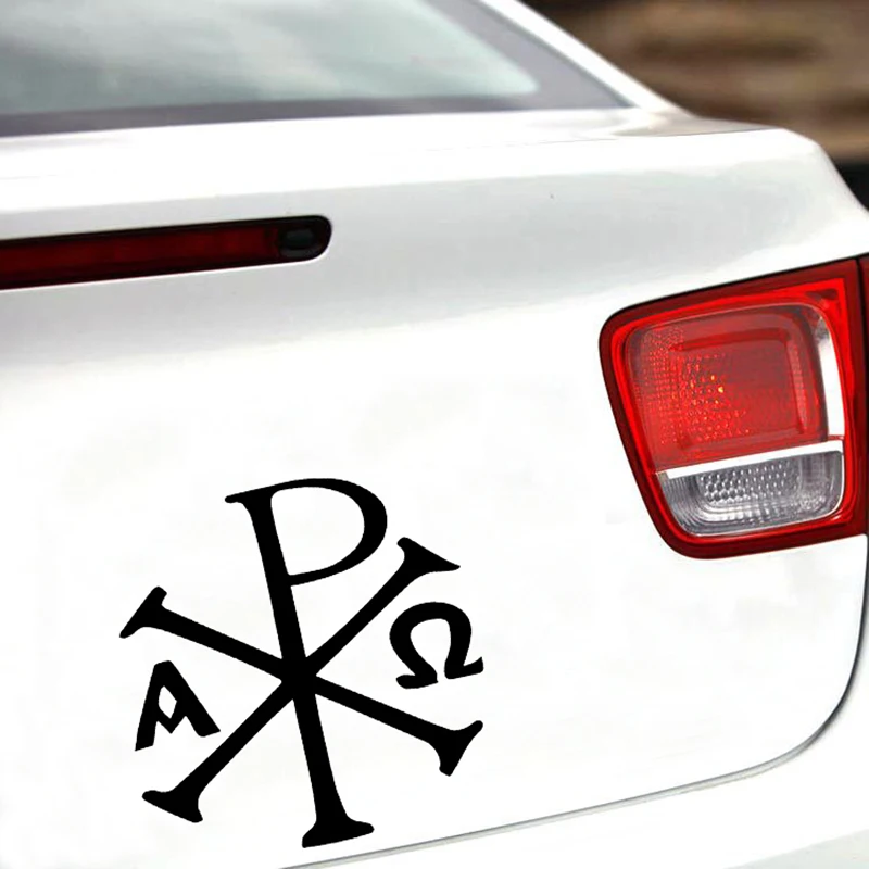 Christian Symbols Glass Wall Windows Doors Sticker Notebook Computers Cars Decal Vinyl Decorative Stickers | Автомобили и