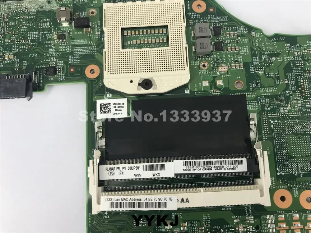 Материнская плата для ноутбука Lenovo Thinkpad T540P системная SWG2 MB 12308-2 48. 4lo18. 021 |