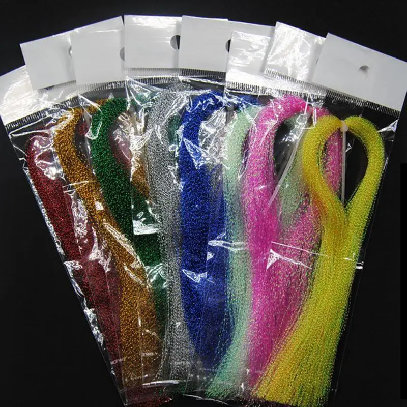 Горячее предложение! 100 шт. витая вспышка Flashabou мигалка из кристаллов крылья для
