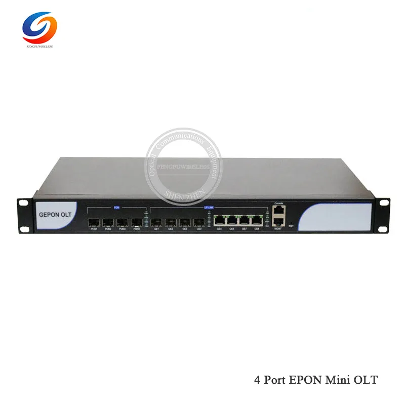 Прямая продажа с фабрики 1G 4 порта EPON OLT модулями SFP и портами костюм для Hua wei ZTE FH