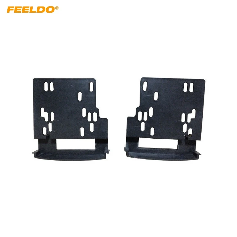 Автомагнитола FEELDO 2DIN радиопанель рамка для Jeep Rubicon Compass 2009 комплект крепления