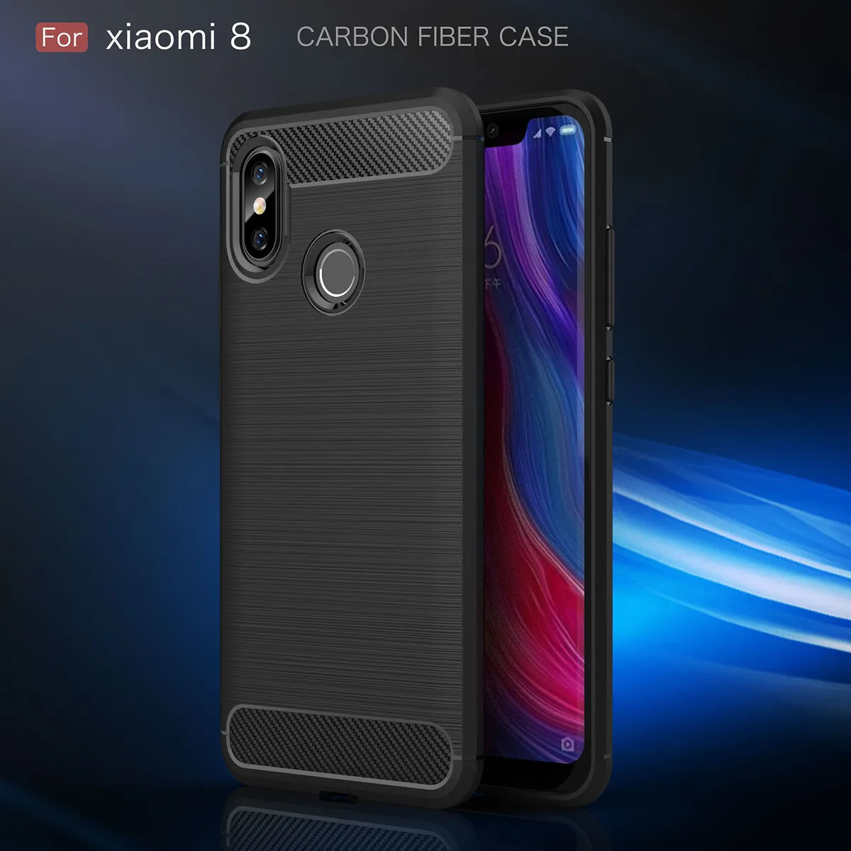 Для Xiaomi8 SE Explorer чехол углеродного волокна кисти Технология с совершенным