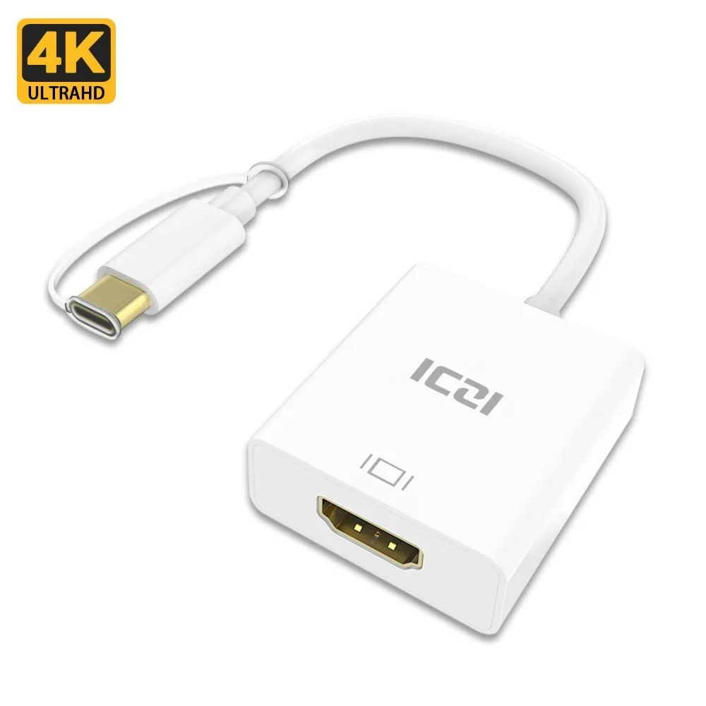 ICZI USB 3 1 Тип C Thunderbolt к HDMI конвертер для MacBook iMac 2017 samsung S8 S9 Note 9 huawei mate 20 P20|digital cable|hdmi