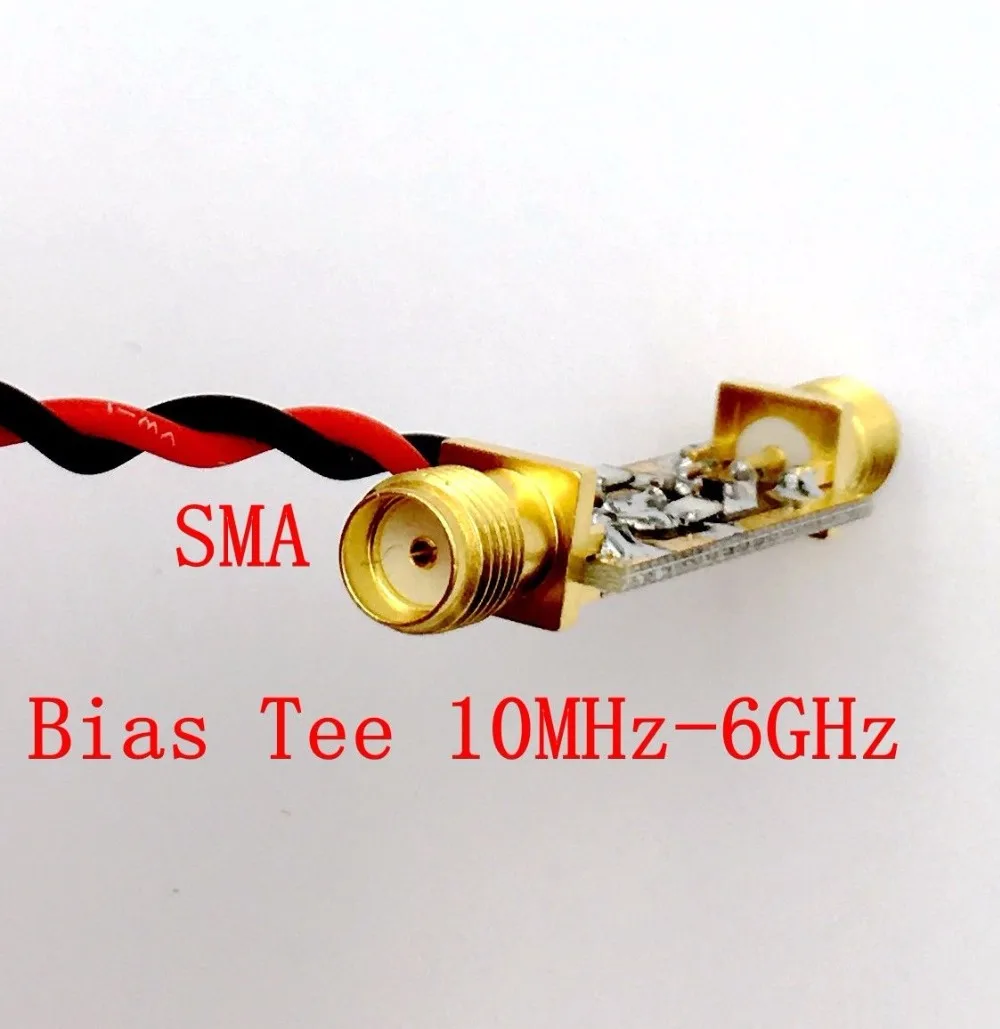 10 MHz 6000 6 GHz широкополосный RF кормушка смещения блокатор изолятор Bias Tee для wave RTL SDR