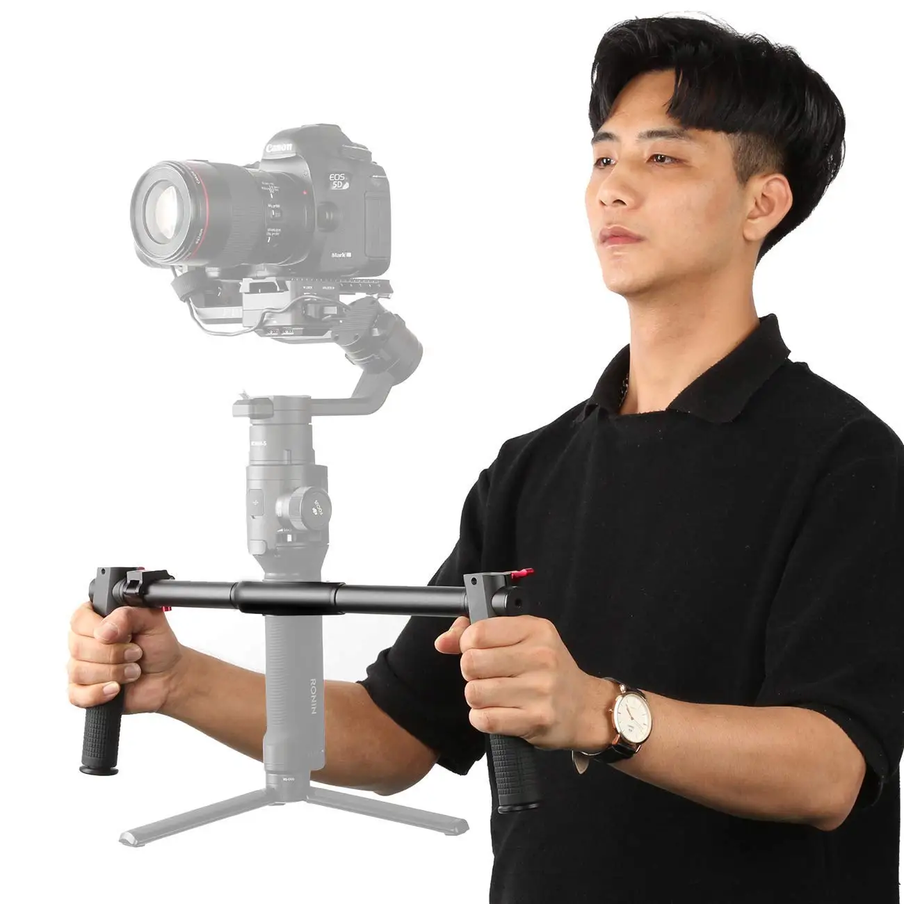 Двойная Ручка Gimbal ручной Руль устойчивый к царапинам противоскользящий для DJI Ronin