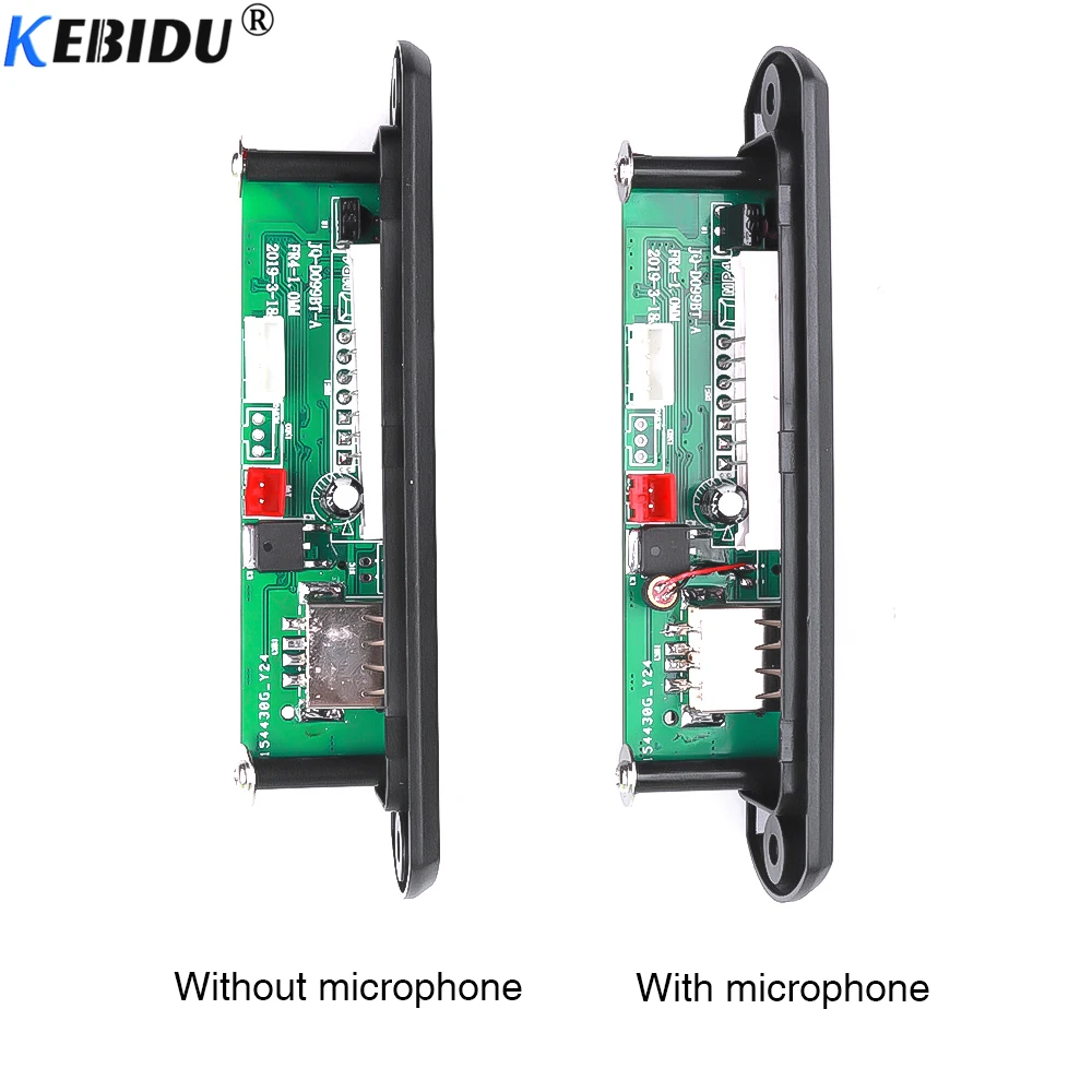 Mp3 плеер KEBIDU 5 12 В Bluetooth декодер автомобильный комплект запись звонков без помощи