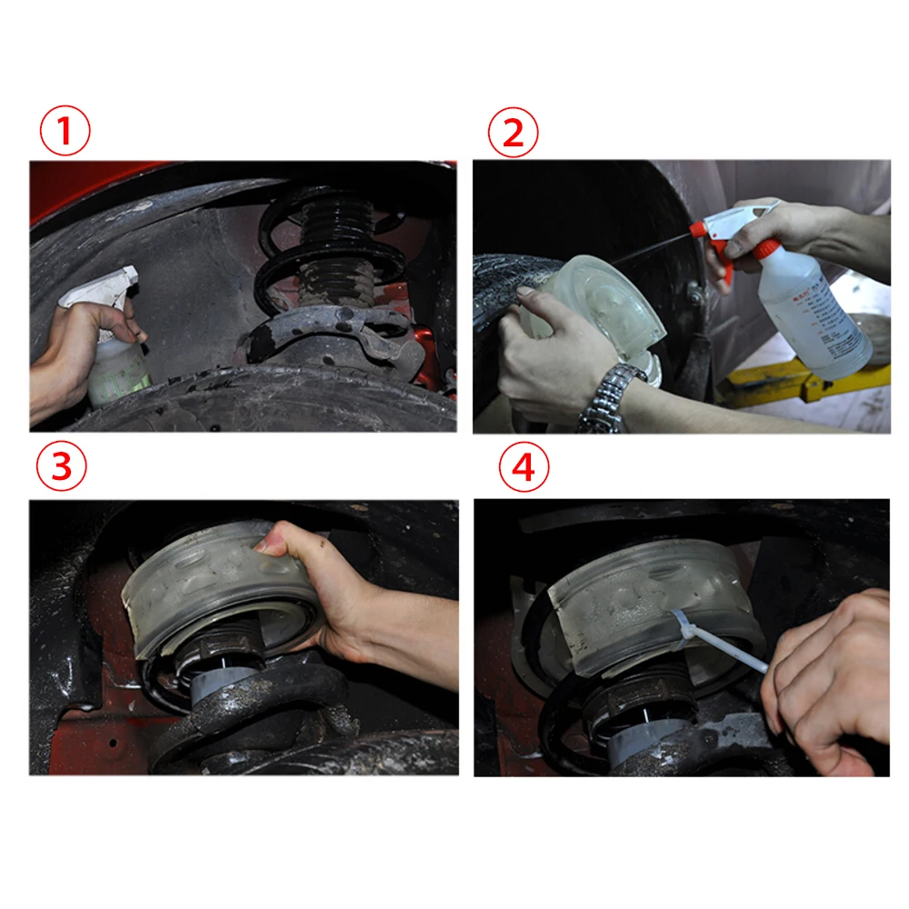 YOSOLO 2 шт. пружинные бамперы подушка автомобильный амортизатор пружинный бампер